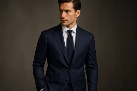 E34 Tailored Suit - Giorgio Alberto - Stretrch Wool Lycra - Finest 150s Stretch