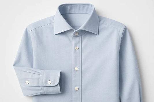 F24 Custom Tailored Shirt - J.Nathaniel - Wrinkle Resistant - ICE