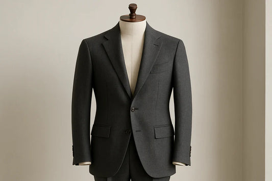 E14 Tailored Suit - Valerio Cassani - Wave - Wool Linen - One Fifty